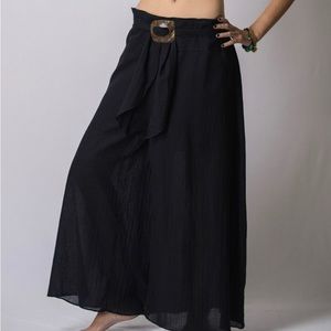 Black Thai Palazzo pants